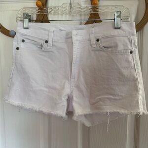 GAP Women's White Denim Shorts